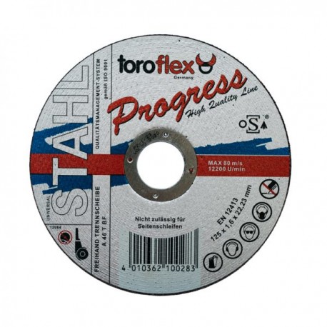 DISC INOX, 125X1.6, TOROFLEX