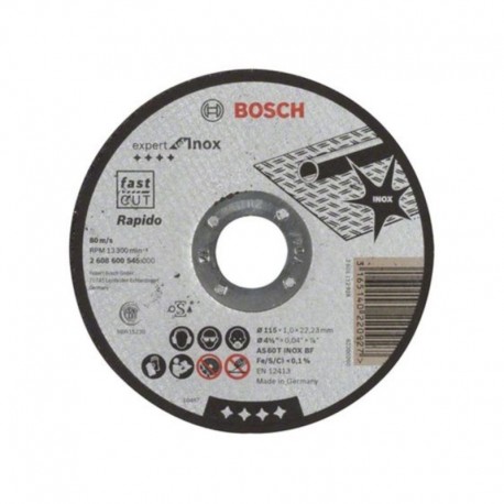DISC INOX 125X1, BOSCH