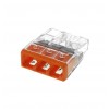 CONECTOR RAPID DOZA, 2273-203, 3 POLI PENTRU CONDUCTOR RIGID, 0.5 2.5 MMP