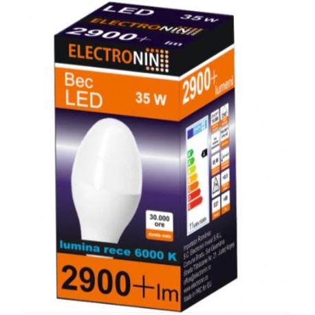 BEC LED, A100, 30W, E27, 6000K, ELECTRONIN