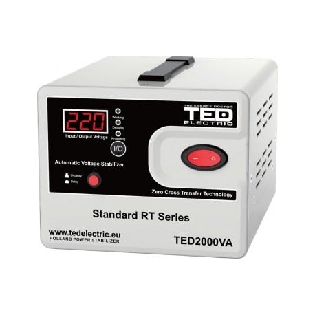 STABILIZATOR RETEA, TG-1003.01220, MAXIM 2000VA-AVR, TED2000, TED ELECTRIC